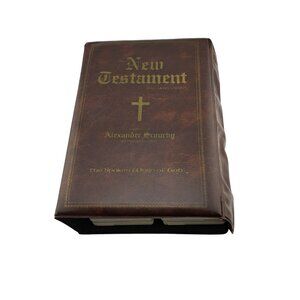 Alexander Scourby KJV Bible Cassettes King James Version New Testament Vintage
